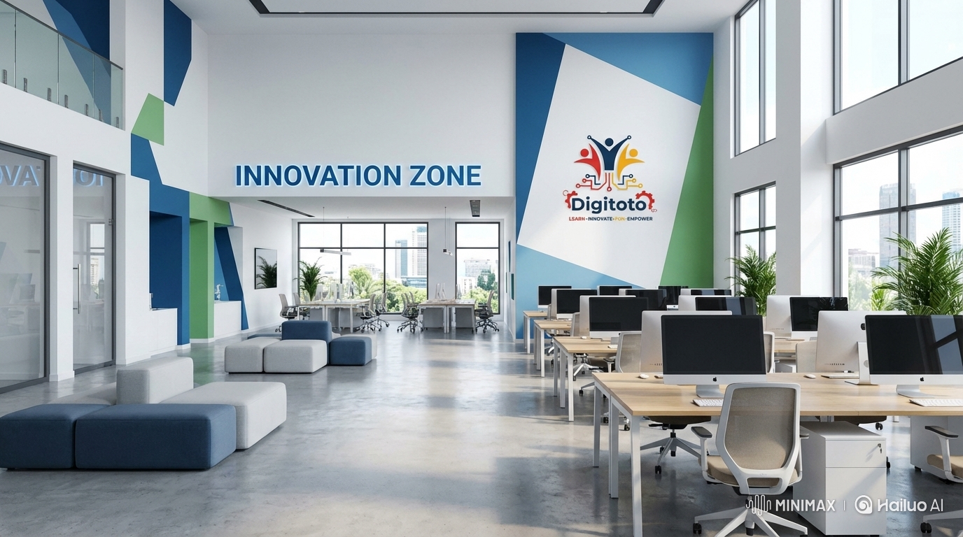 Children learning at dLab IoT, coding and programming at DigiToto Nairobi